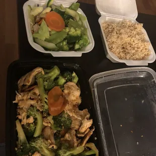 Ginger Chicken with Broccoli
