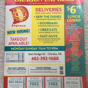 pizza, menu