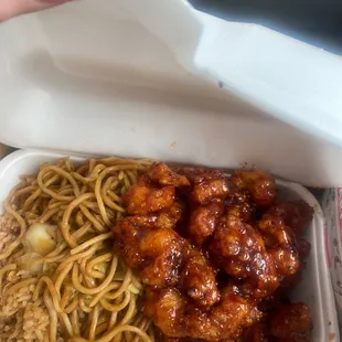 Orange chicken