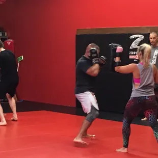 Learn standup on Monday, ground game on Wednesday.