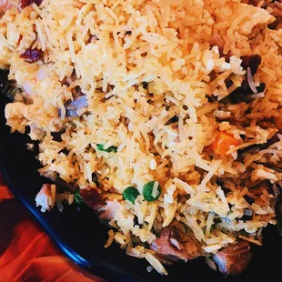 Emperor Fried Rice. This friedrice  will make you feel like you're at the top of the world.  (A good dish to complement with other dishes)