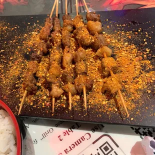 Beef Skewers