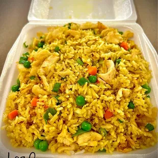 Curry Chicken Fried Rice