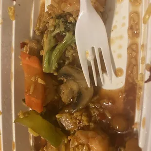 Shrimp with Garlic Sauce. I need not order metal wire that was included with this dish