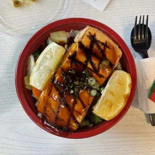 7. Salmon Bowl / Plate