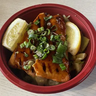 Salmon Bowl w/ Veggies