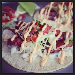 Asian Fusion Tacos