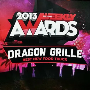 Best New Food Truck Award 2013