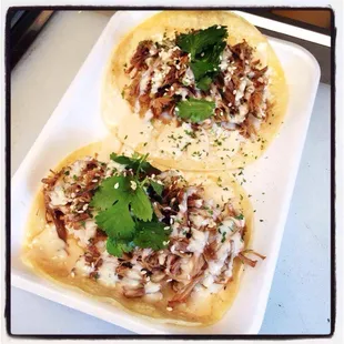 Brisket Tacos W/ Korean Galbi Q