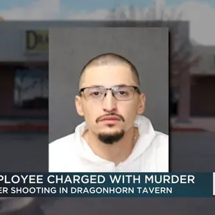 Murdered customer though off duty.