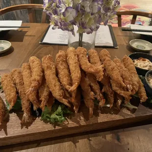 Panko Shrimp Platter