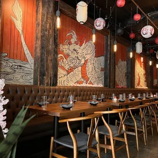 main dining area