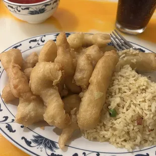 Sweet and sour chicken