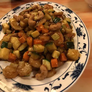 Shrimps/cashews