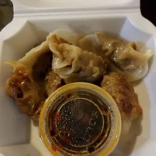 Fried dumplings (don't do it)