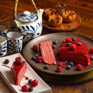 100% house-made desserts exclusively available at Dragon House