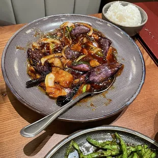 I3. Eggplant in Garlic Sauce