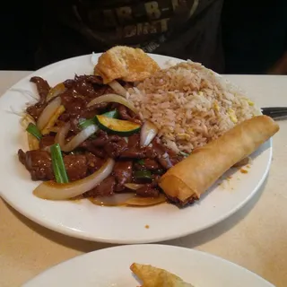 Mongolian Beef Lunch Special
