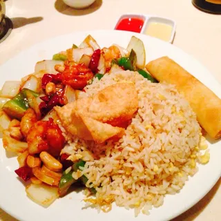 Kung Pao Shrimp Lunch Special