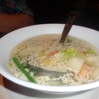 3 Flavor Sizzling Rice Soup
