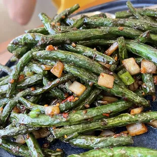 I2. Fried String Bean Szechuan Style
