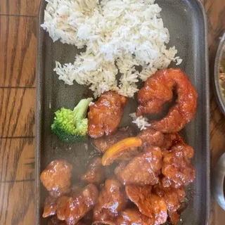 1. Orange Chicken Lunch