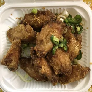 Pork Chop Squid Chicken Wing