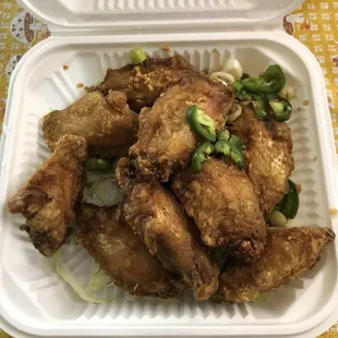 Salt and Pepper Chicken Wings