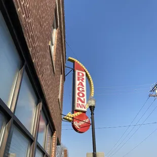 a neon sign for a restaurant