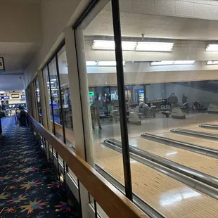 Chinese food, bowling, and lounge all under one roof.