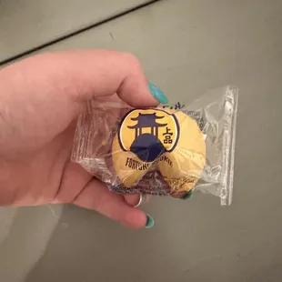 a hand holding a cupcake