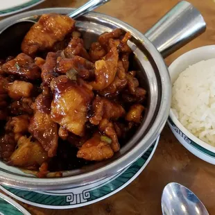 Tangerine Chicken.
