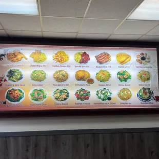 A large photo showing the food they make and matches the actual quality of the food made here.