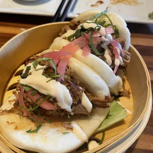 Pork steamed buns