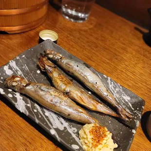 Grilled Shishamo: fresh!