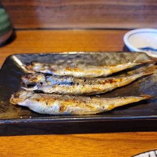 Grilles shishamo!
