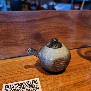 Cutest soy sauce vessel I've seen.
