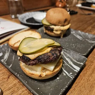 Hubby's fave: Lil Macs - American Wagyu sliders