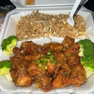 General Tso chicken