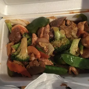 Triple delight. Very fresh and tastes great.