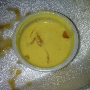 Their hot mustard does not mess around!!