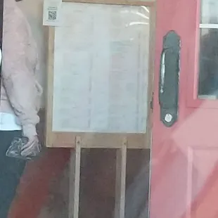 Board to order inside door