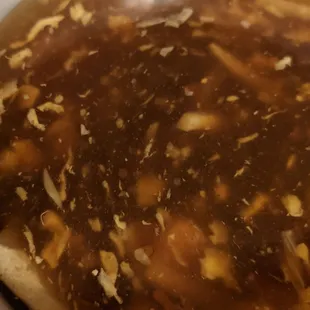 Hot and Sour Soup  it's so good !