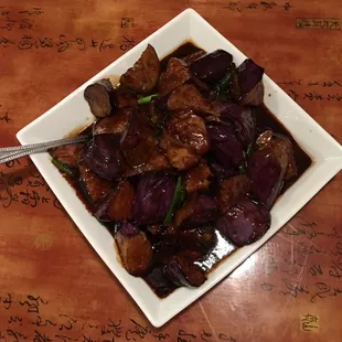Eggplant with Garlic Sauce