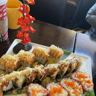 Pretty sushi variety