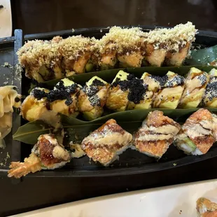 sushi and sashimi, sushi, sashimi, food