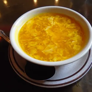 Egg drop soup.