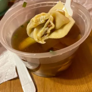 Wonton soup