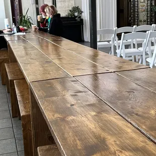 Only seating for eating there