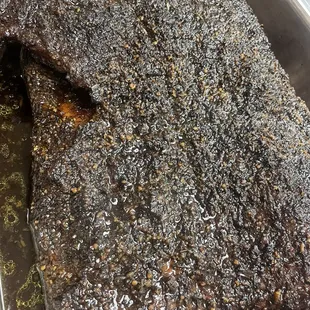 Smoked brisket.